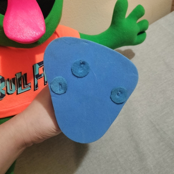 Vintage 1998 BULL FROGG Frog Interactive Talking Plush Large Toy by Ohio Art - Picture 4 of 8